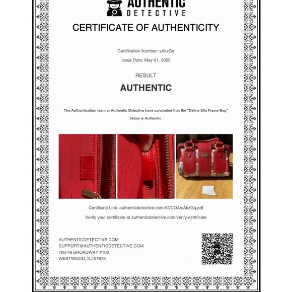 Celine Ella Satchel - Picture 13 of 13